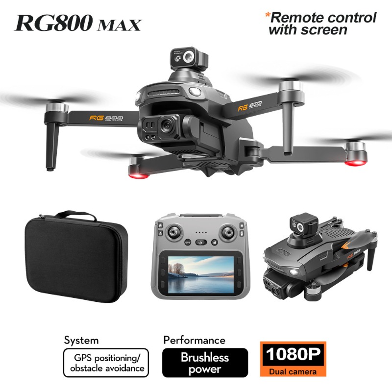 NEW RG800 MAX Drone 1080P HD C - Drone Gimbal Brushless 评论和价格