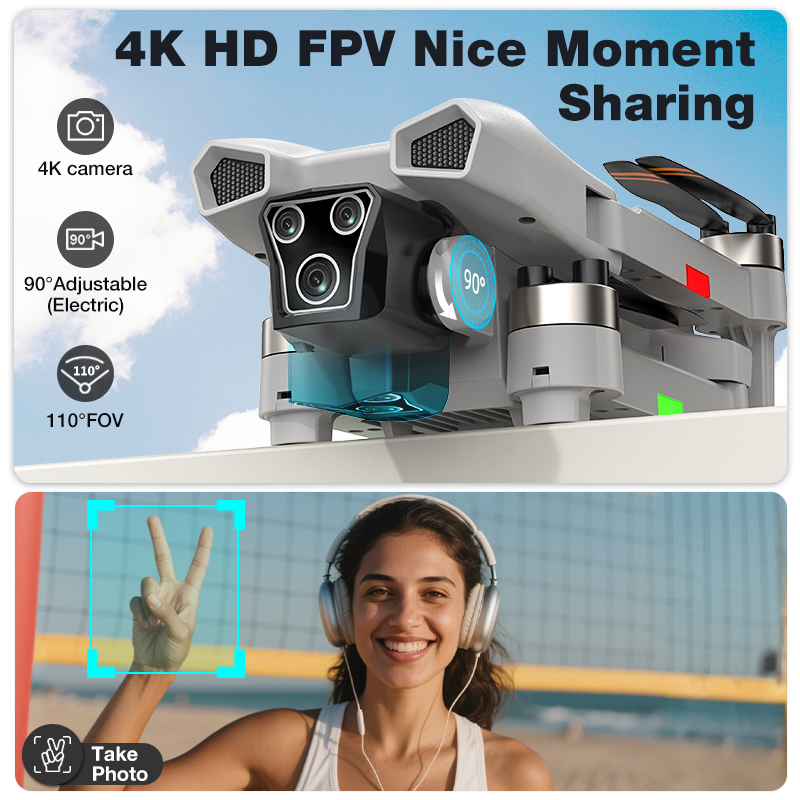 NEW Hot L017 Pro Drone Brushle - Drone Gimbal Mount 评论和价格