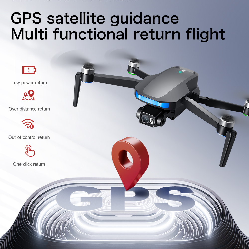 New S-X1 MAX Drone GPS 8K Prof - Drone Gimbal Brushless 评论和价格